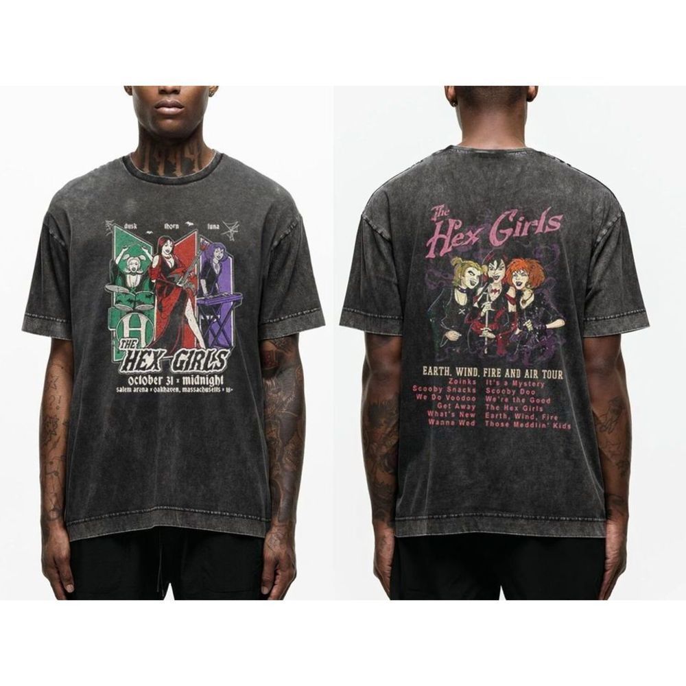 The Hex Girls Rock Band Music Unisex Shirt The Hex Girls Shirt 2 Sided T Shirt